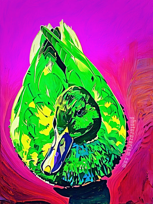 Neon Feathers