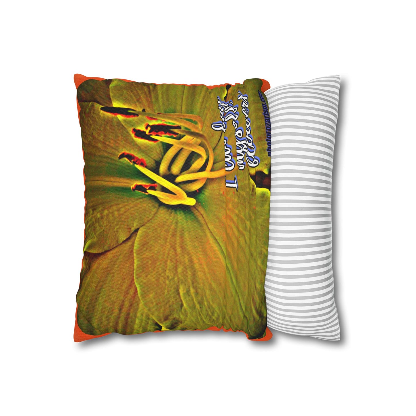 Stamen Cushion Cover - Up Close and Personal image 1
