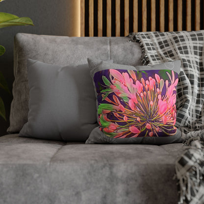 Pink Floret Cushion Cover image 3