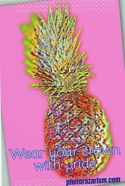 Pineapple Crown Tote Bag image 1