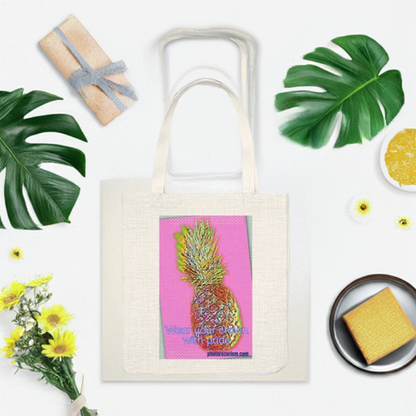 Pineapple Crown Tote Bag
