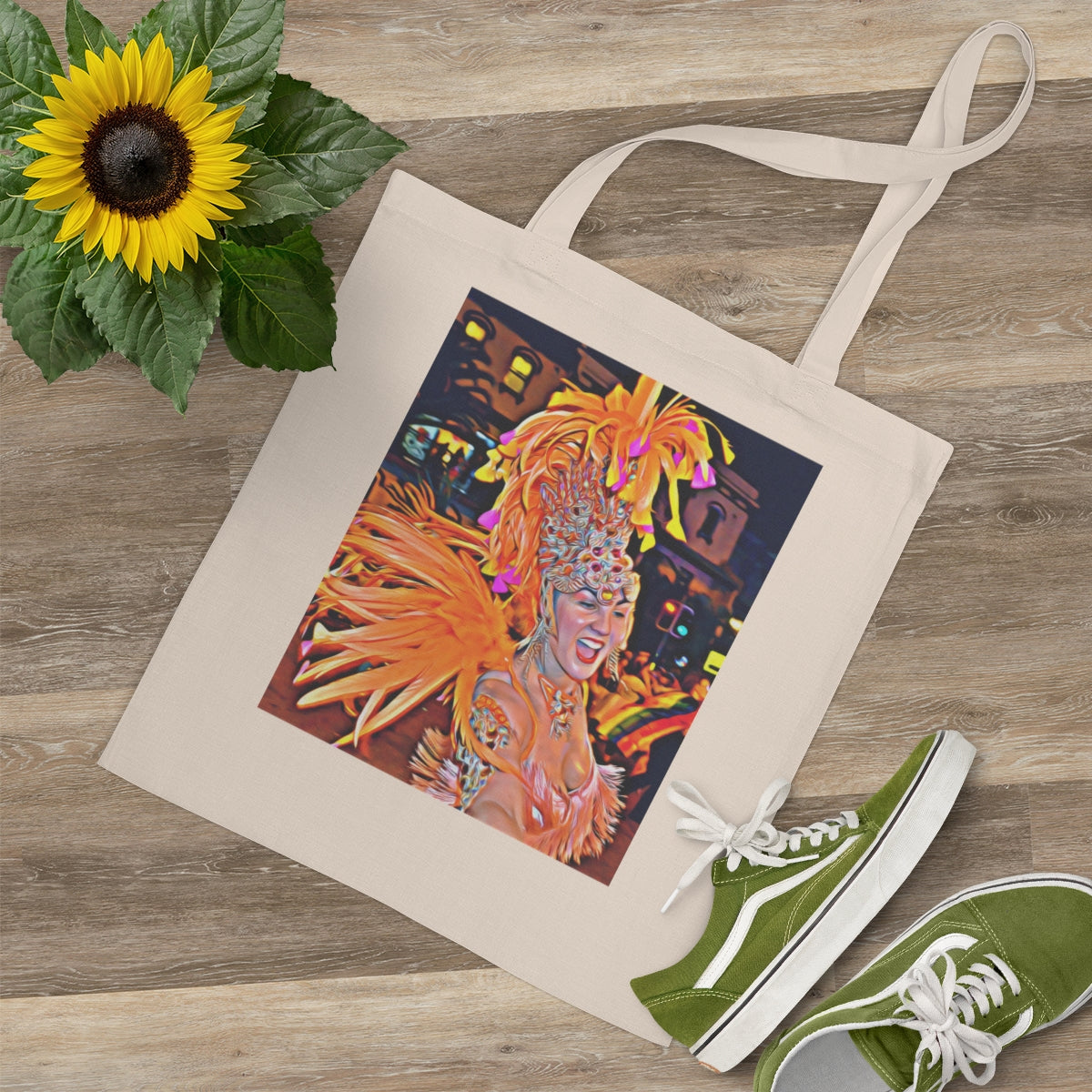 Pride Feathers Cotton Canvas Bag image 4