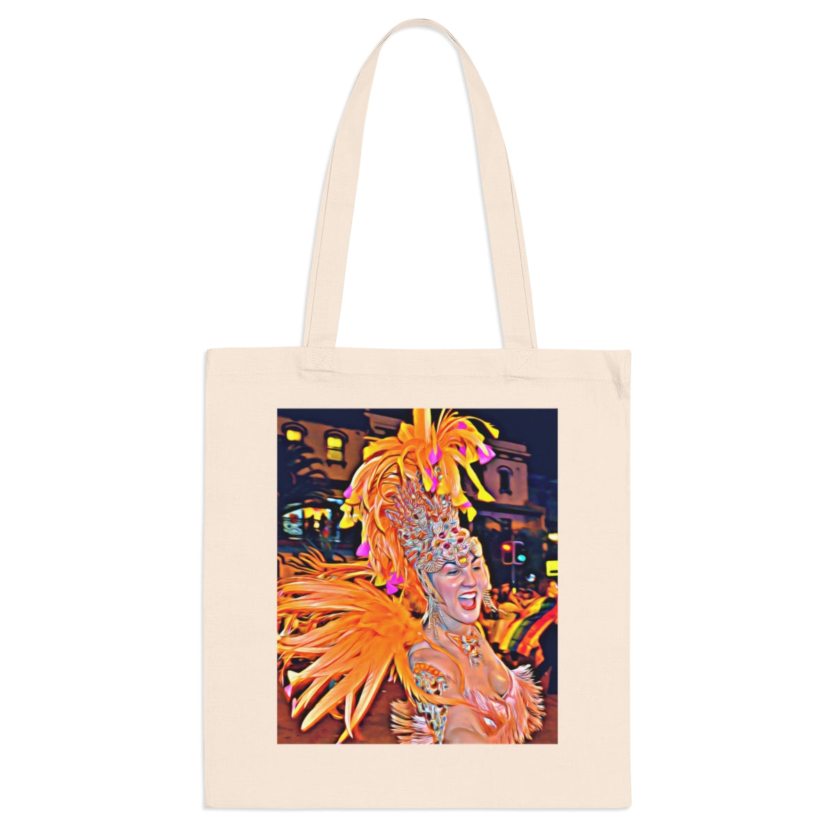 Pride Feathers Cotton Canvas Bag image 2