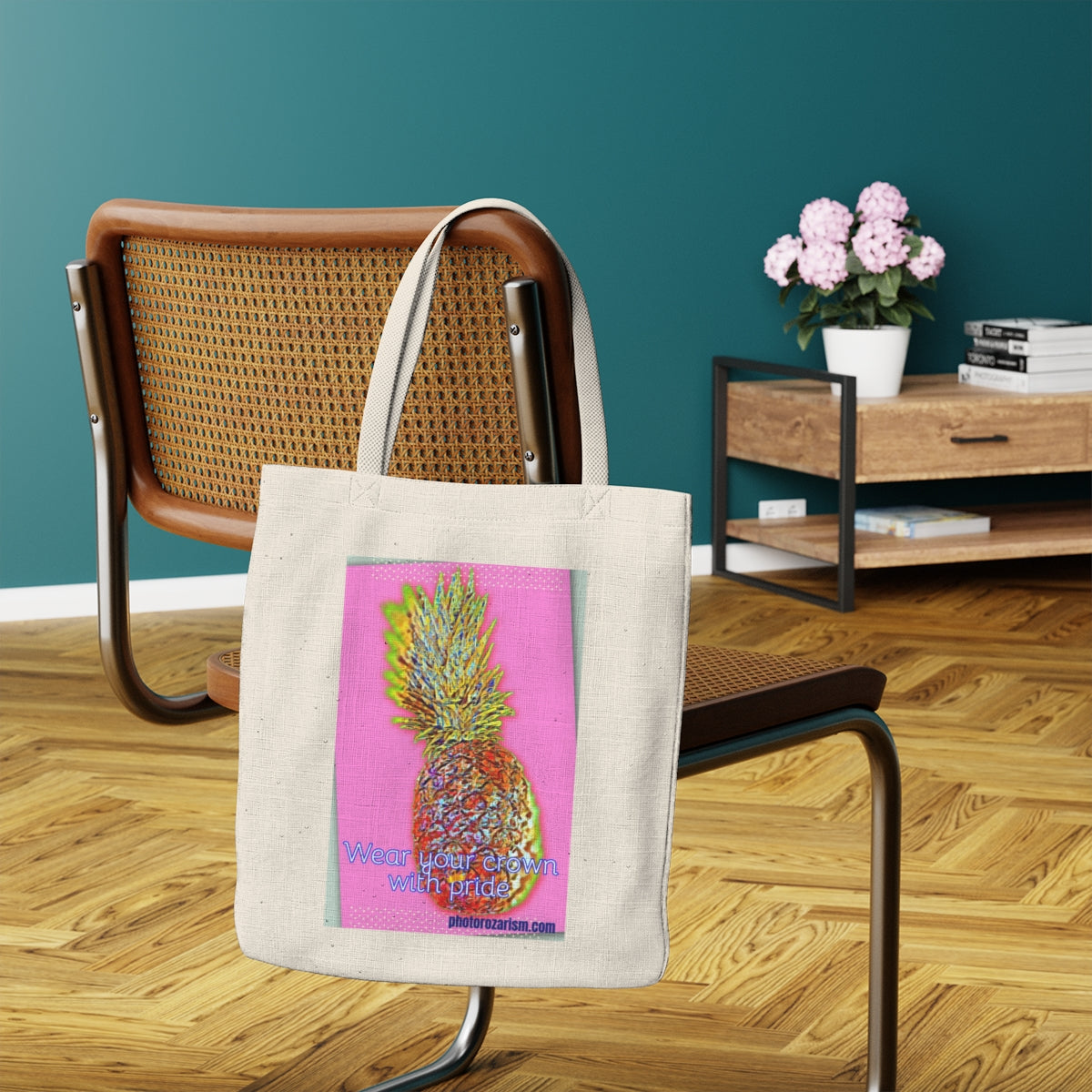 Pineapple Crown Tote Bag image 4